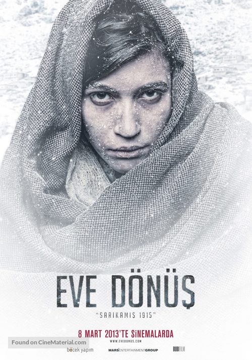 Eve D&ouml;n&uuml;s &#039;Sarikamis 1915&#039; - Turkish Movie Poster
