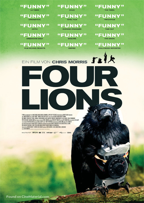 Four Lions - German Movie Poster