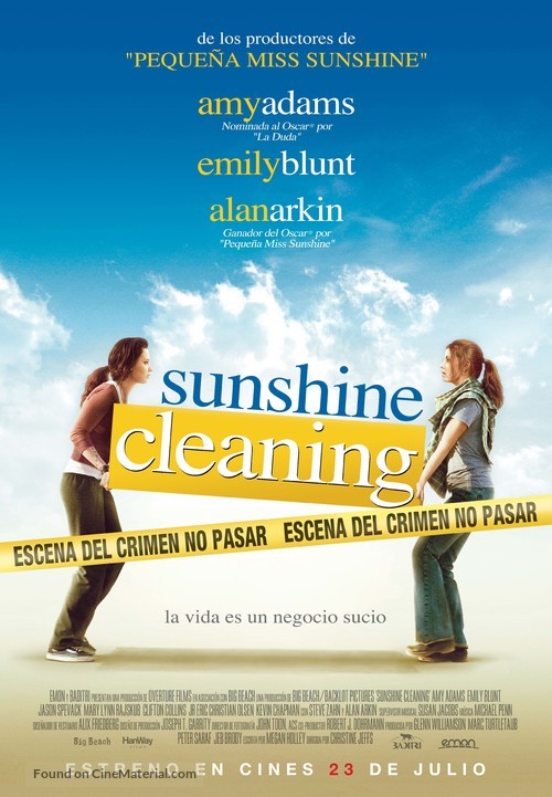 Sunshine Cleaning - Spanish Movie Poster