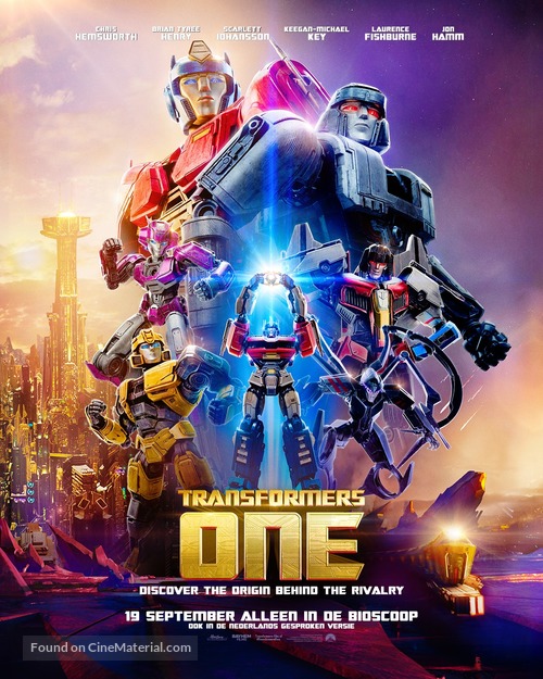 Transformers One - Dutch Movie Poster