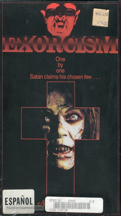 Exorcismo - VHS movie cover