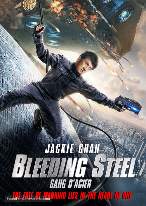 Bleeding Steel - Canadian DVD movie cover