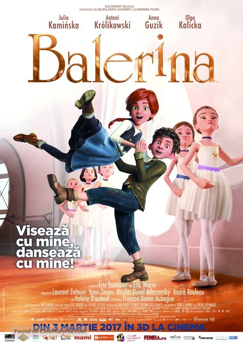 Ballerina - Romanian Movie Poster