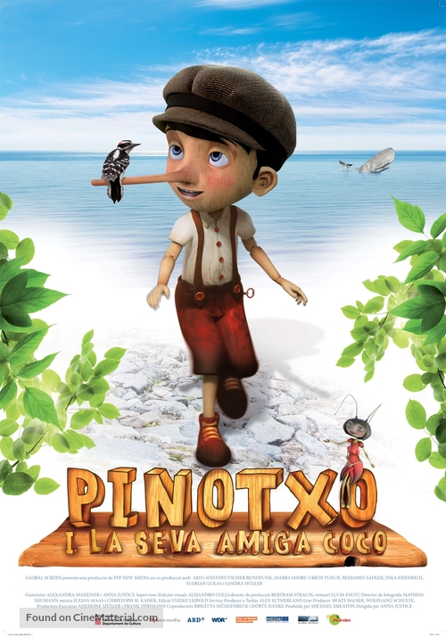 Pinocchio - Andorran Movie Poster