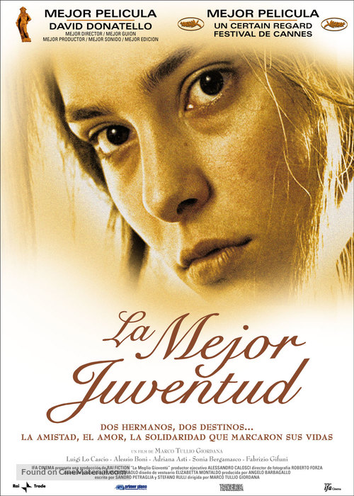 La meglio giovent&ugrave; - Argentinian Movie Poster