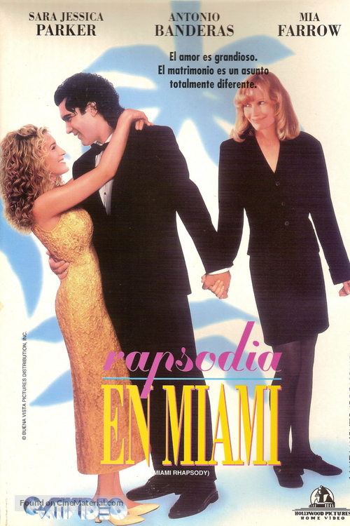 Miami Rhapsody - Argentinian Movie Cover