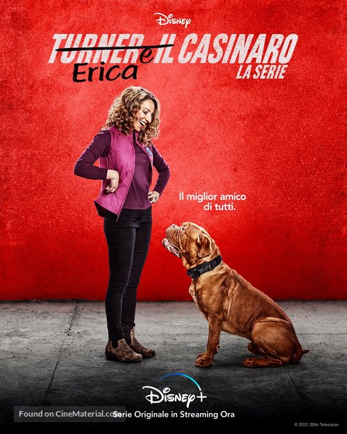 &quot;Turner &amp; Hooch&quot; - Italian Movie Poster