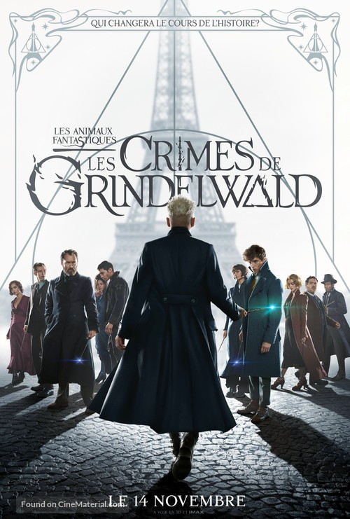 Fantastic Beasts: The Crimes of Grindelwald - French Movie Poster