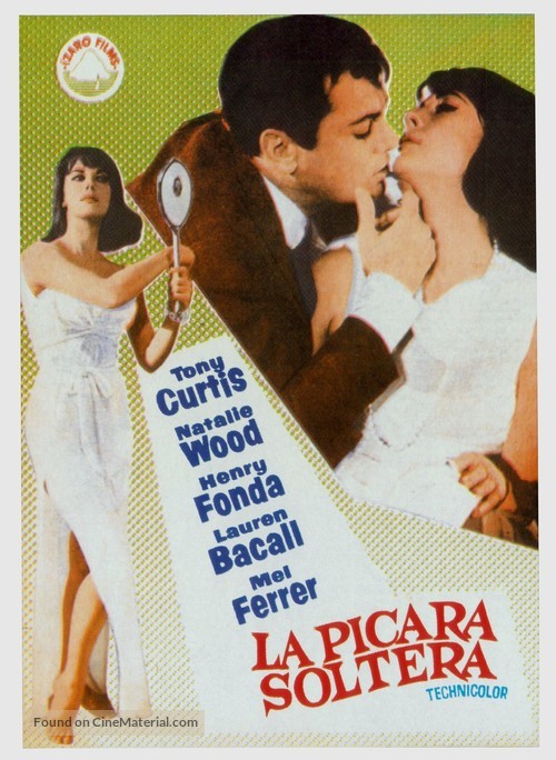 Sex and the Single Girl - Spanish Movie Poster