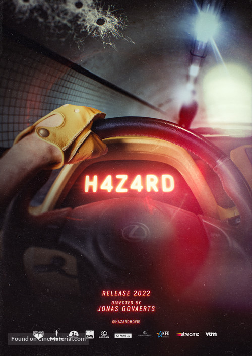 H4Z4RD - Belgian Movie Poster