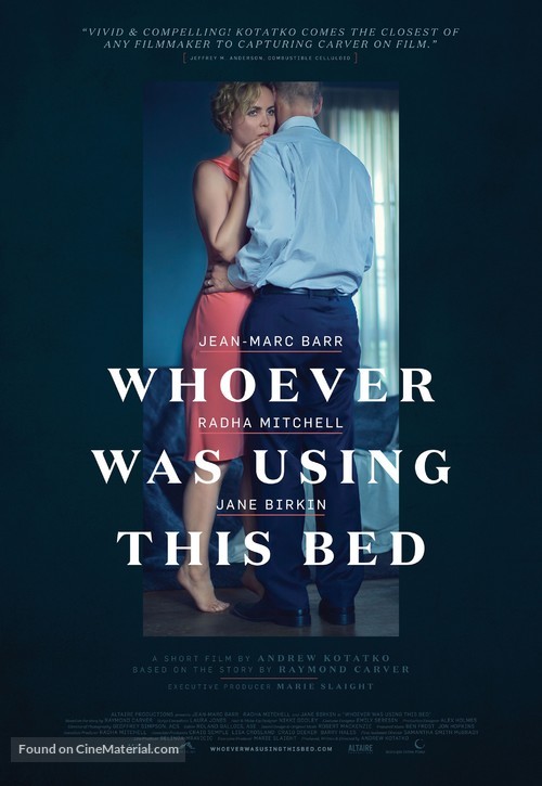 Whoever Was Using This Bed - Australian Movie Poster