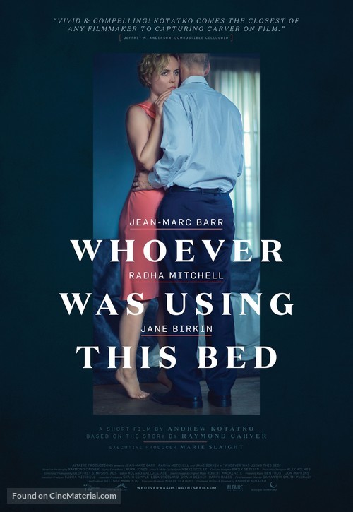 Whoever Was Using This Bed - Australian Movie Poster