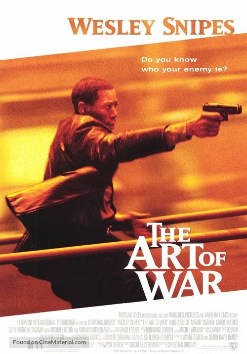 The Art Of War - Theatrical movie poster