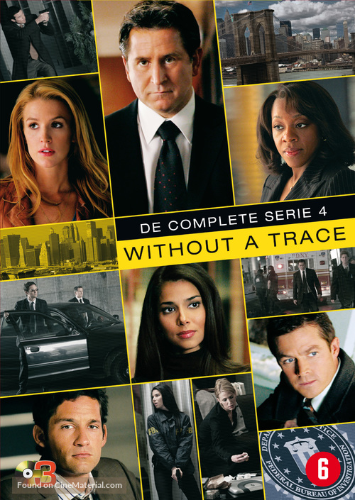 &quot;Without a Trace&quot; - Dutch DVD movie cover