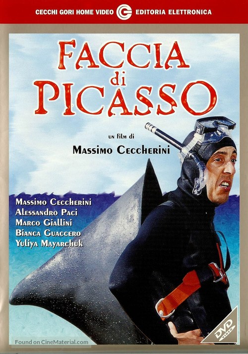 Faccia di Picasso - Italian DVD movie cover