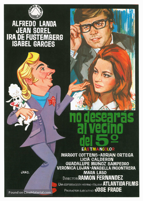 No desear&aacute;s al vecino del quinto - Spanish Movie Poster