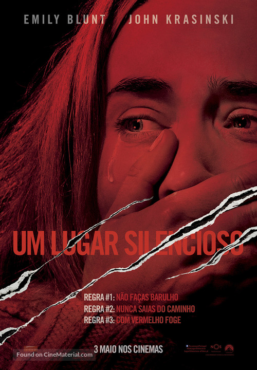 A Quiet Place - Portuguese Movie Poster