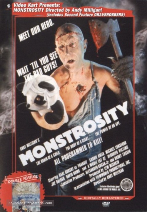 Monstrosity - DVD movie cover