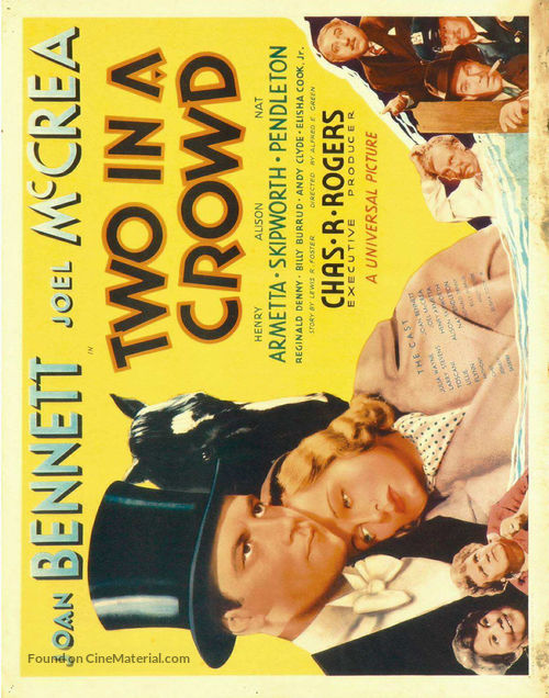 Two in a Crowd - Movie Poster