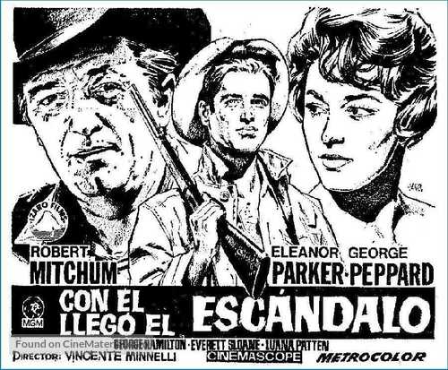 Home from the Hill - Spanish poster