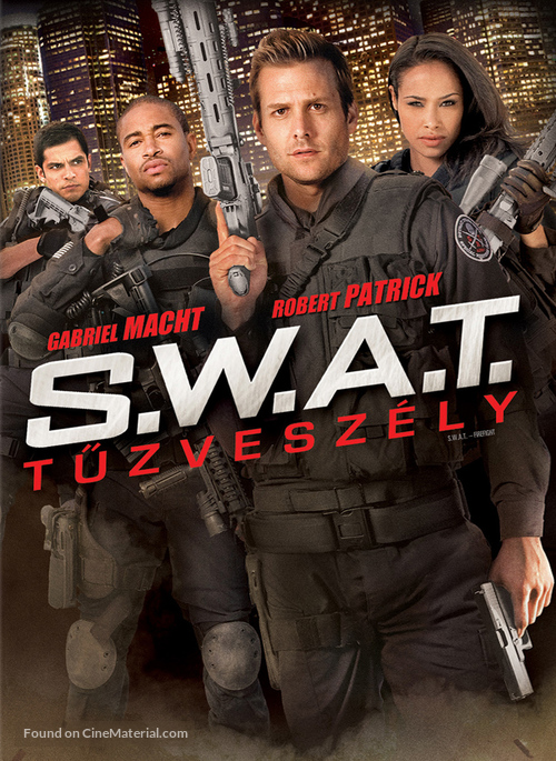 S.W.A.T.: Fire Fight - Hungarian DVD movie cover