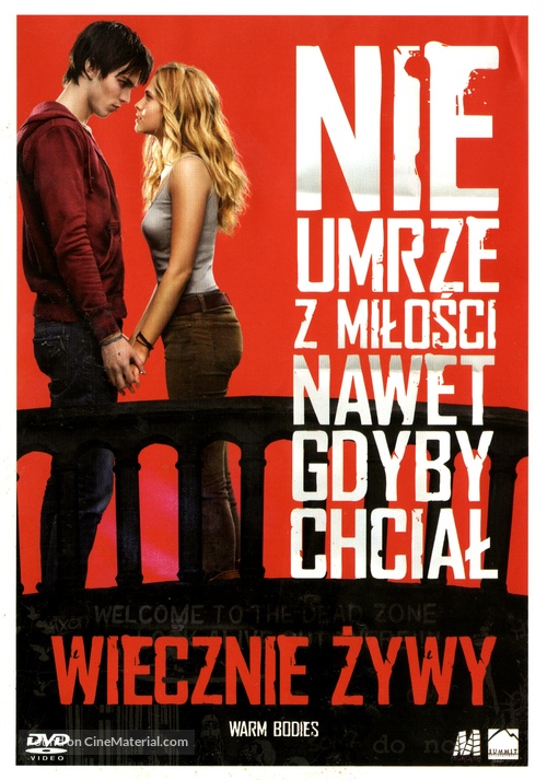 Warm Bodies - Polish DVD movie cover