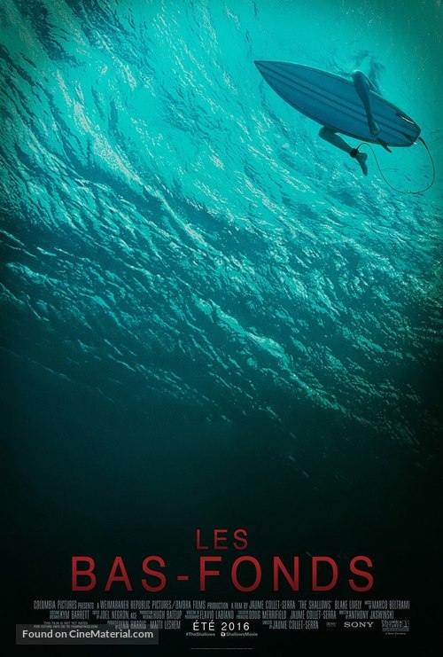 The Shallows - Canadian Movie Poster