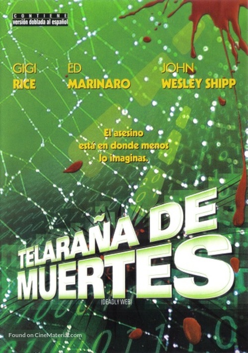 Deadly Web - Mexican DVD movie cover