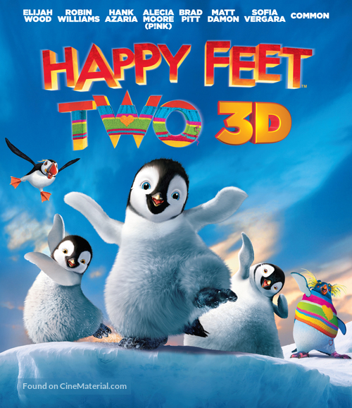 Happy Feet Two - Blu-Ray movie cover