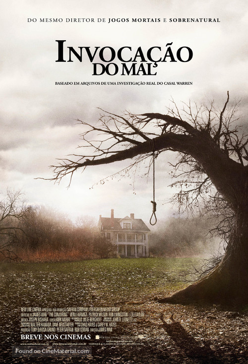 The Conjuring - Brazilian Movie Poster