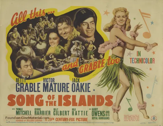 Song of the Islands - Movie Poster