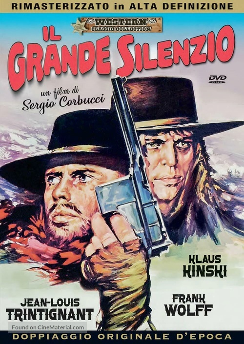 Il grande silenzio - Italian DVD movie cover