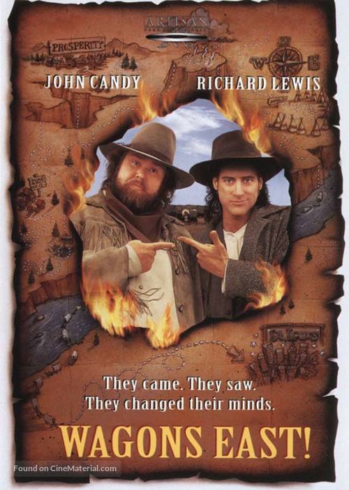 Wagons East - DVD movie cover