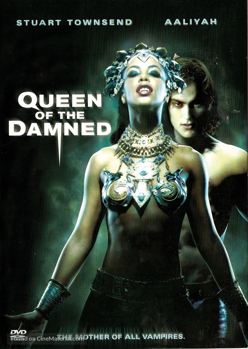 Queen Of The Damned - Norwegian DVD movie cover