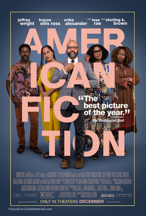 American Fiction - Movie Poster