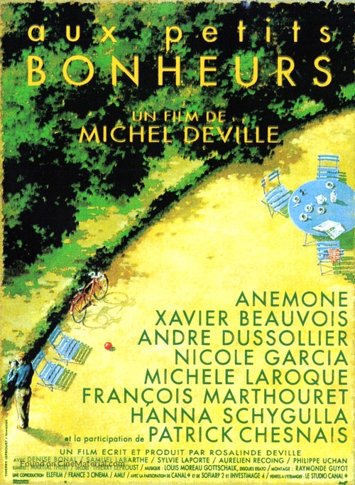 Aux petits bonheurs - French Movie Poster