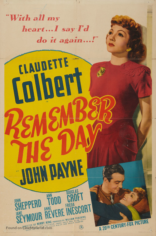 Remember the Day - Movie Poster