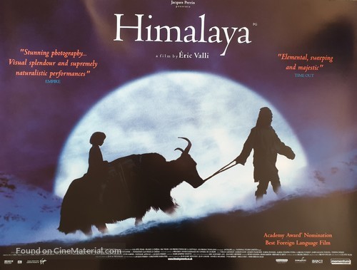 Himalaya - l&#039;enfance d&#039;un chef - British Movie Poster