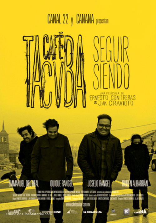 Seguir siendo: Caf&eacute; Tacvba - Mexican Movie Poster
