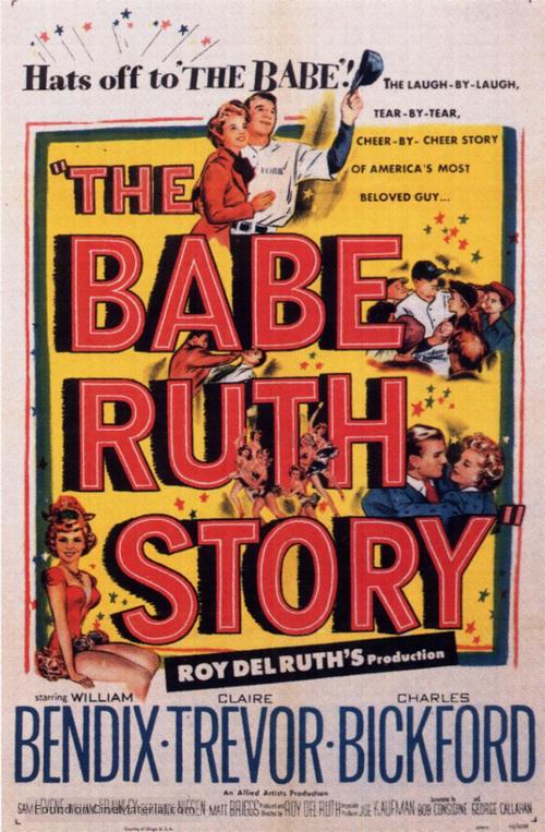 The Babe Ruth Story - Theatrical movie poster