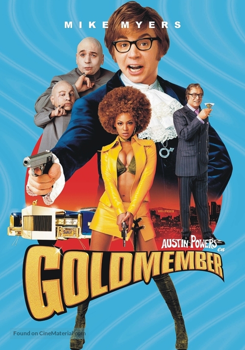 Austin Powers in Goldmember - Argentinian DVD movie cover