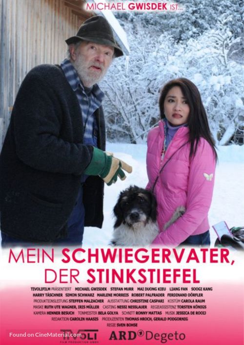 Mein Schwiegervater, der Stinkstiefel - German Movie Poster