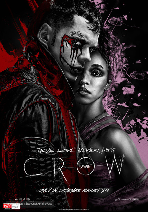 The Crow - Australian Movie Poster