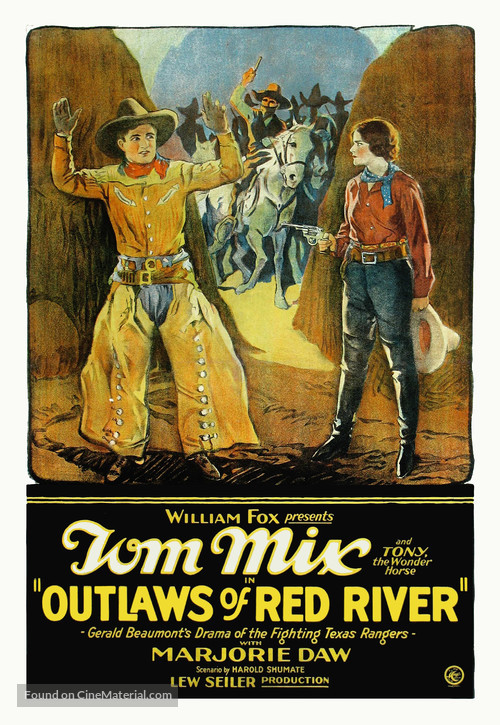Outlaws of Red River - Movie Poster