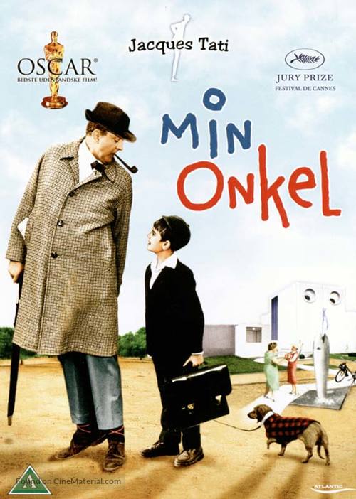 Mon oncle - Danish DVD movie cover