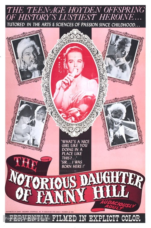 The Notorious Daughter of Fanny Hill - Movie Poster