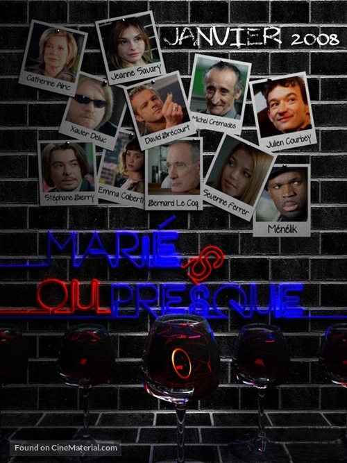 Mari&eacute;(s) ou presque - French Movie Poster