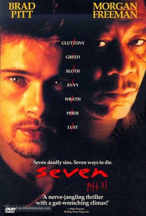 Se7en - DVD movie cover