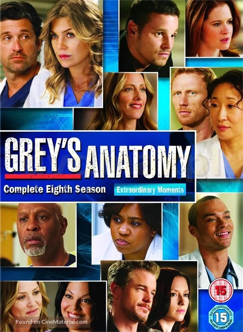 &quot;Grey&#039;s Anatomy&quot; - British DVD movie cover