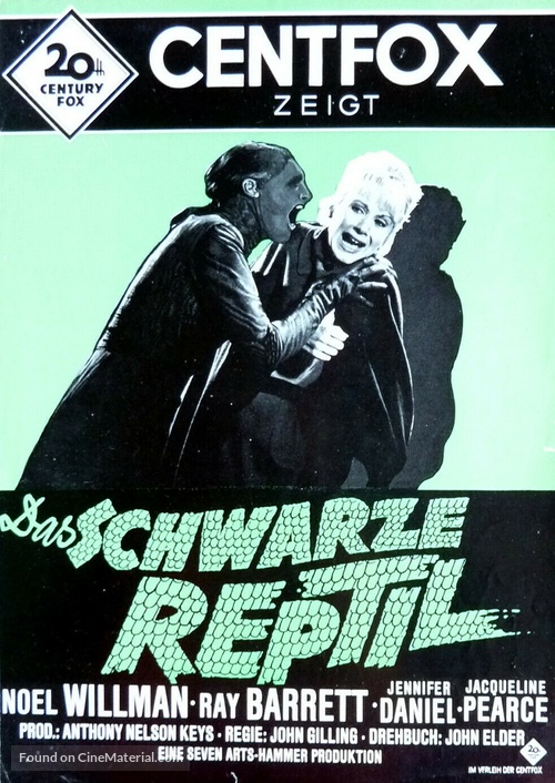 The Reptile - German poster